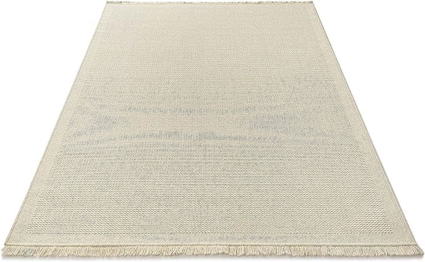 Modern Braided Large Area Wool Rug – 100% Natural for Living Room ...