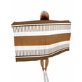 thumbnail image 1 of Modern Brown Beach Towels Oversized Super Absorbent, Boho Contemporary Geometric Striped Lightweight Bath Towel Quick Dry Sets For Bathroom/Pool/Rv Camping/Beach Play/Gym Room/Picnic 30"x60", 1 of 8