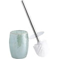 thumbnail image 1 of Modern Brush Set, Turquoise (1 Glass Mosaic Bathroom Accessory), 1 of 12