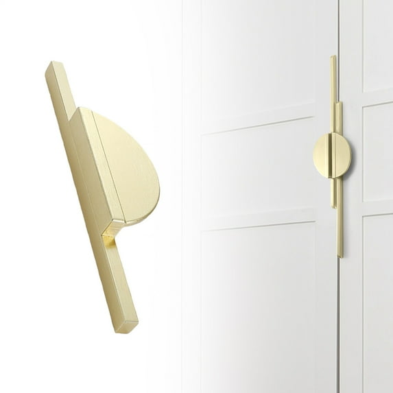 Modern Brushed Semi Circular Cabinet Pulls Extra Long Aluminum Handles For Drawer Wardrobe Kitchen Cupboard Door Pull Sofa protective cover