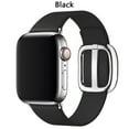 thumbnail image 1 of Modern Buckle Genuine Leather Strap for Apple Watch Band 44mm 40m 42mm 38mm Correa Leather Bracelet iwatch Series 5 4 3 6 SE Strap- 1 silver case, 1 of 9