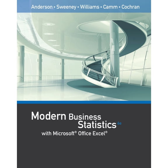 Modern Business Statistics With Microsoft Excel