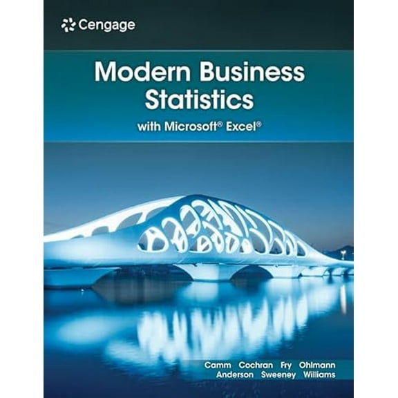 Pre-Owned Modern Business Statistics with Microsoft Excel, 9780357929889, 0357929888, Paperback, 8 edition