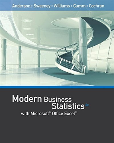 Pre-Owned Modern Business Statistics With Microsoft Excel - Walmart.com
