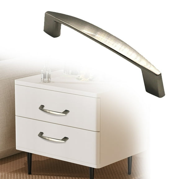 Modern Cabinet Handle 96 Hole Spacing Kitchen Cabinet Handles Champagne Bronze Cabinet Pulls Drawer Pulls Kitchen Hardware (Type A), By Meiiso