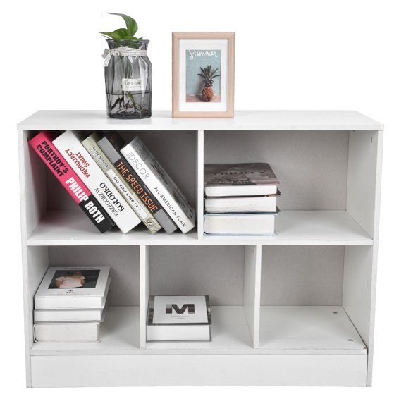 Modern Cabinet Open Type Large Storage Space Durable Multi Compartment Bookshelf for Home Office
