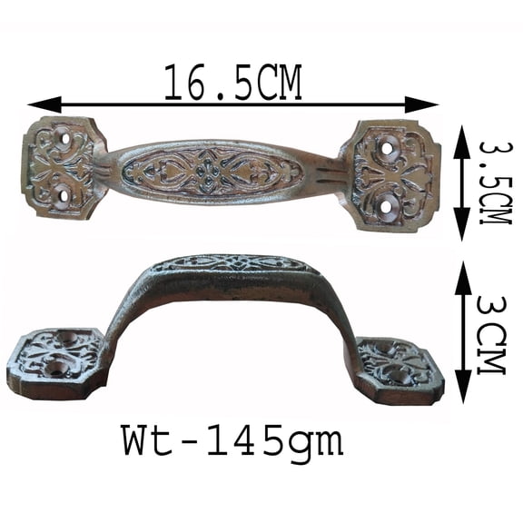 Modern Cabinet Pull Handle | Stainless Steel Drawer Handles for Kitchen Wardrobe & Furniture | Durable Rust Resistant Door Handles