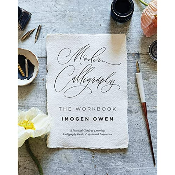 Pre-Owned Modern Calligraphy: The Workbook: A Practical Workbook to Help You to Practise Your Lettering and Calligraphy Skills, (Paperback)