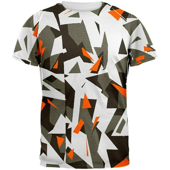 Modern Camo All Over Adult T-Shirt - Large