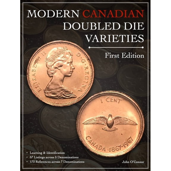 Modern Canadian Doubled Die Varieties - First Edition, (Paperback)