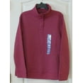 thumbnail image 1 of Modern Canvas Women's Long Sleeve Mock Neck Quilted Pullover Sweater w/ Snaps (Berry, XXL), 1 of 2