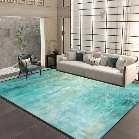 Modern Carpet Living Room Ink Splash Abstract Large Area Sofa Rug Bedroom Nordic Decoration Home Soft Carpets Washable Bath Mat