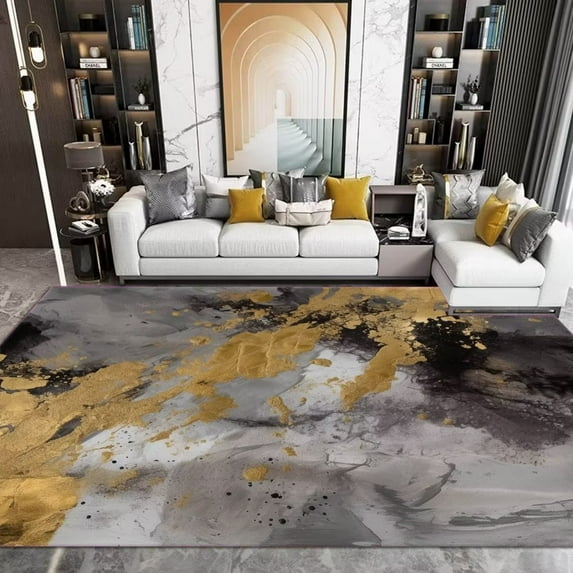 Modern Carpets Living Room Carpet Washable Large Area Rugs 140x200cm Abstract Decoration Home Rug for Bedroom Bedside Floor Mat