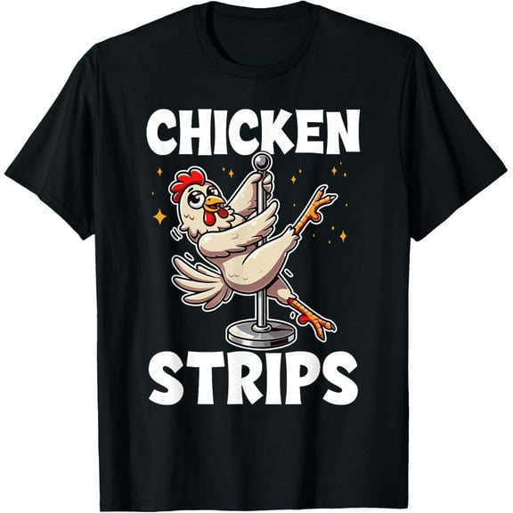 Modern Cartoon Dance Tee – Funny Black Unisex T-Shirt in X-Small Size