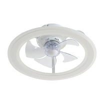 Modern Ceiling Fan With Low Ceiling Fan LED Dimmable With Kit Lamp E27 Lamp For Bedroom Bathroom Indoor Ceiling Fan