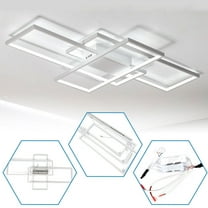 Modern Ceiling Light LED Acrylic Lamp Bedroom Chandelier Living Room Fixture