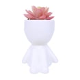 thumbnail image 1 of Modern Ceramic Succulent Planter Pot for Indoor Mini Home Gardening Desk, 1 of 7