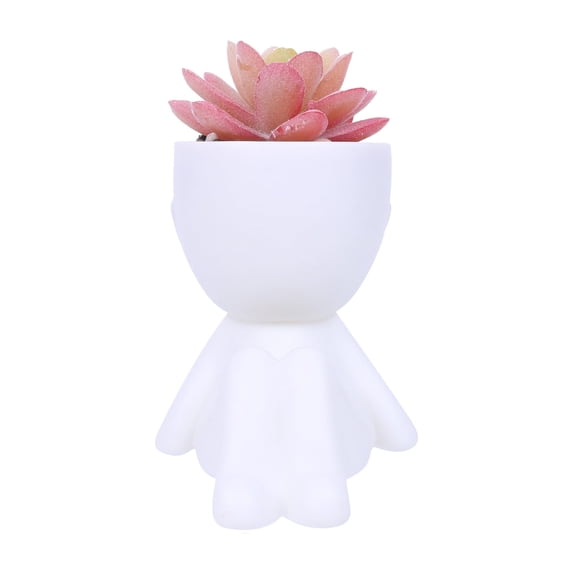 Modern Ceramic Succulent Planter Pot for Indoor Mini Home Gardening Desk