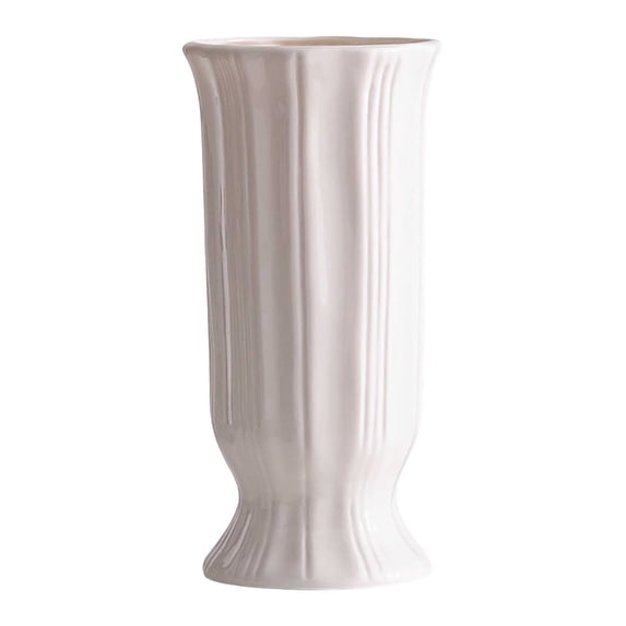 Modern Ceramic Vase for Home Decor, Decorative Table Centerpiece for Living Room, Versatile for Dried Flowers, Pampas Grass, Great Gift Option for Any Occasion