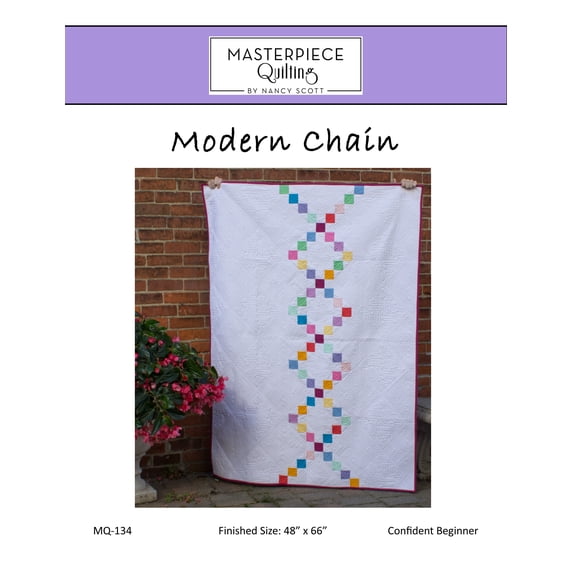 Modern Chain Quilt Pattern