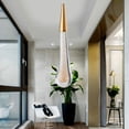 thumbnail image 1 of Modern Chandelier Gold Ceiling Light Fixture Flush Mount Pendant Light Droplet Shaped Lamp, 1 of 16