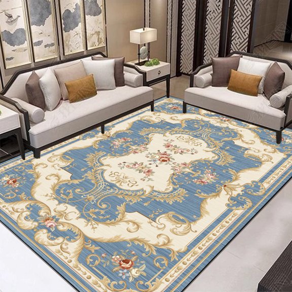 Modern Chinese Living Room European Carpet Large Bedroom ration Home Coffee Tables Rug Washable Entr