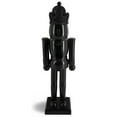 thumbnail image 1 of Modern Christmas Mantle King Nutcracker Solid Black, 1 of 9