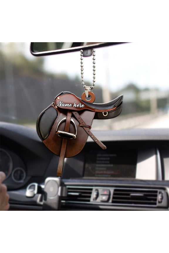 Modern Christmas Ornaments Clearance! 1*Pendant Western Cowboy Car Rearview Mirror Decoration Keychain Pendant D Christmas Decorations