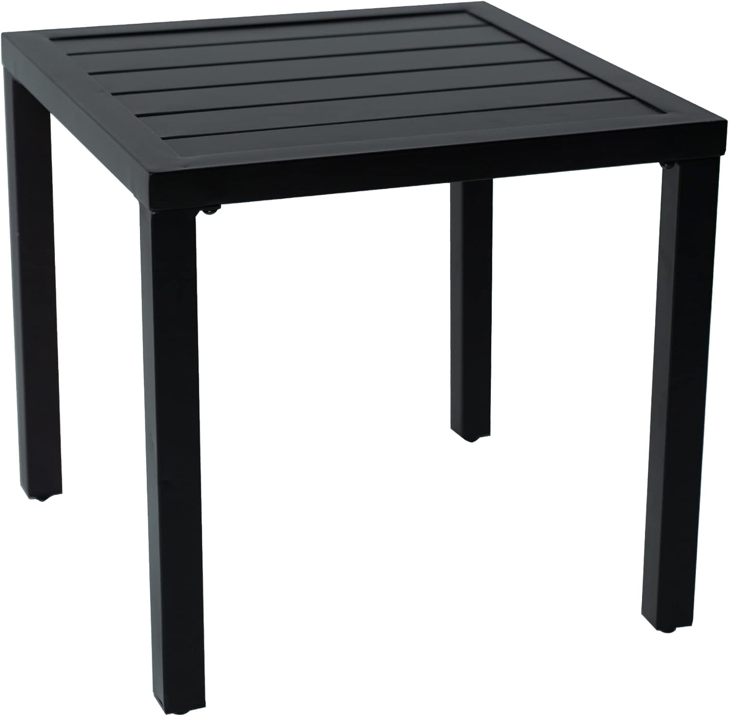 Modern Classic Outdoor 18"x18" Patio Side Table (Table Only)