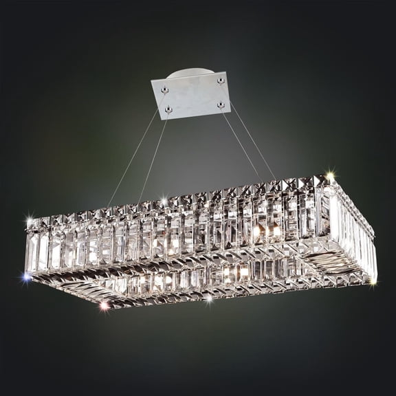 Modern Classic Quantum Chandelier from Baguette Collection