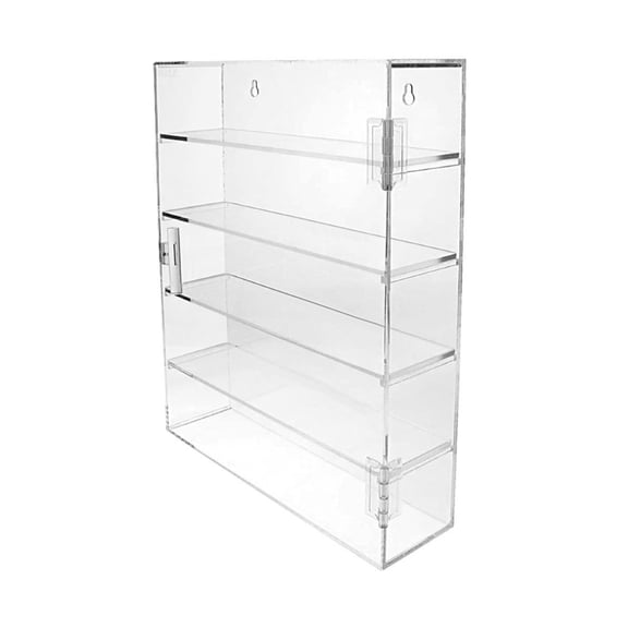 Modern Clear Display Case With Protective Cover for Action Figure Storage Dustproof Exhibition Box Crafted from Acrylic