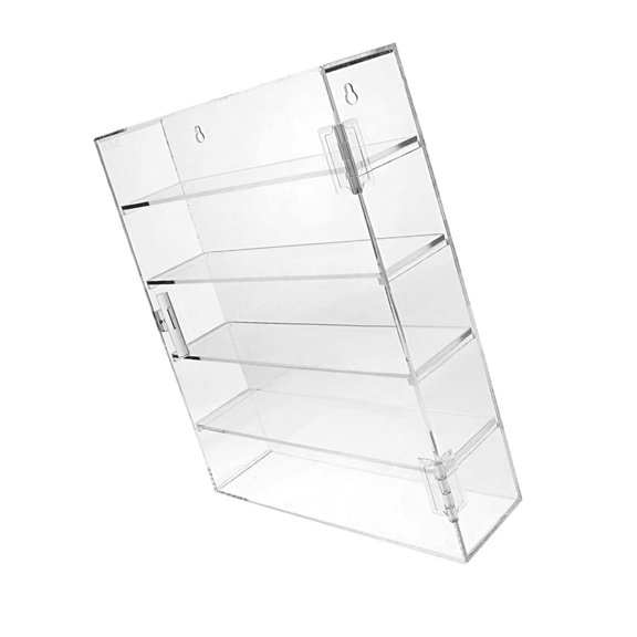 Modern Clear Display Case With Protective Covers for Action Figure Storage Dustproof Exhibition Box Crafted from Acrylic