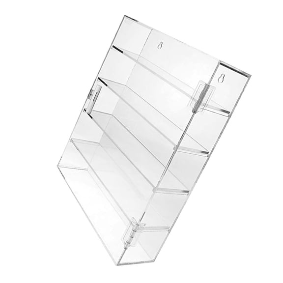 Modern Clear Display Case With Protective Covers for Action Figure Storage Dustproof Exhibition Box Crafted from Acrylic