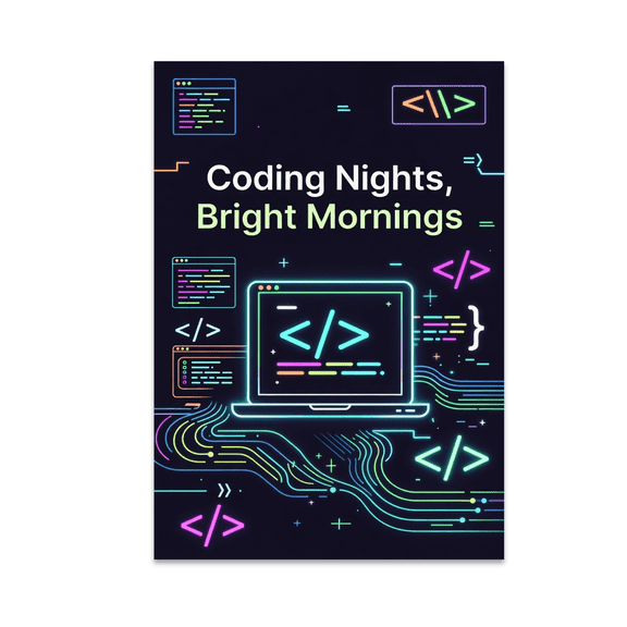 Modern Coding Decor - Programmer Lifestyle - 13x19 Poster Print