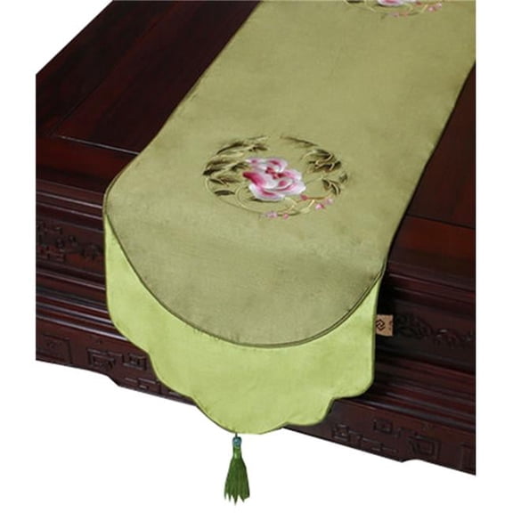 Modern Coffee Embroidery TableCloth