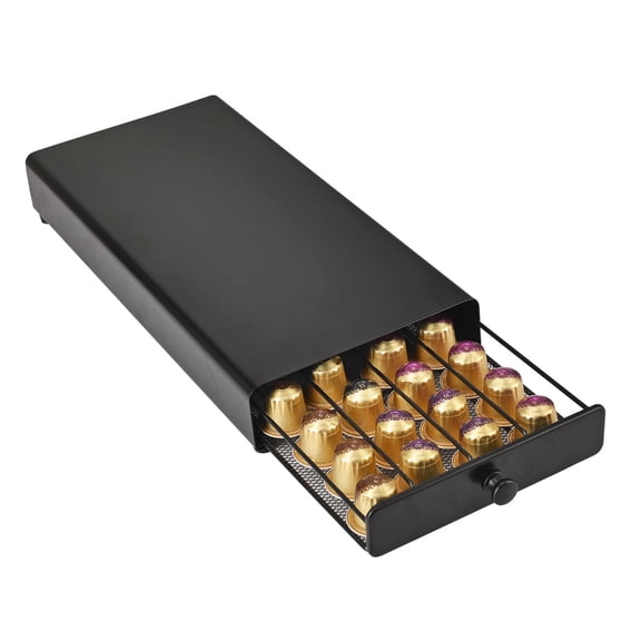 Modern Coffee Pods Storage Solution Holds 40 Capsules for Organized Space