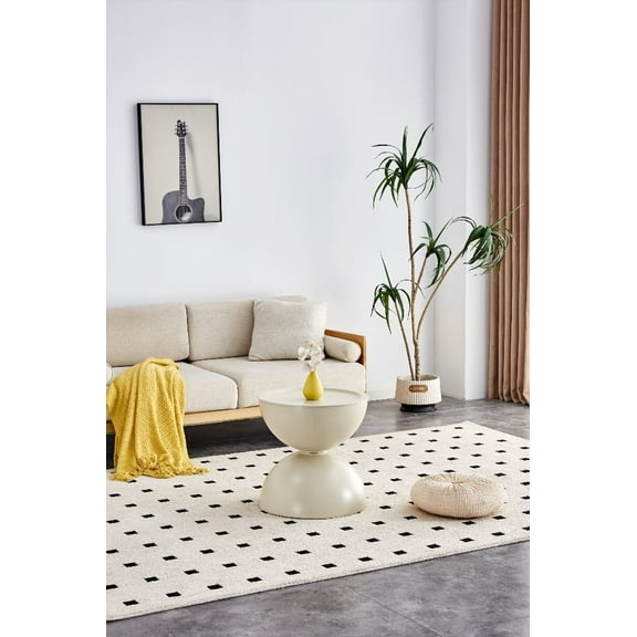 Modern Coffee Tables with Cat Bed & Elegant Marble Top|Easy Assembly