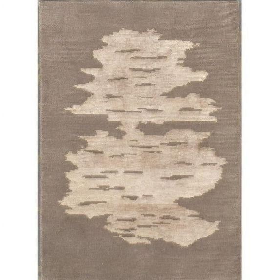 Modern Collection Hand-Knotted Silk & Wool Area Rug 2' 0' X 3' 0'