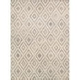 thumbnail image 1 of Modern Collection Hand-Tufted Bamboo Silk & Wool Area Rug - Silver - 5' 0' X 8' 0', 1 of 1