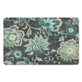 thumbnail image 1 of Modern Collection Non-Slip Floral Area Rug | Distinctive 20x32 inch Vintage Design | Perfectly Complements Living Room, Bathroom Decor, 1 of 5