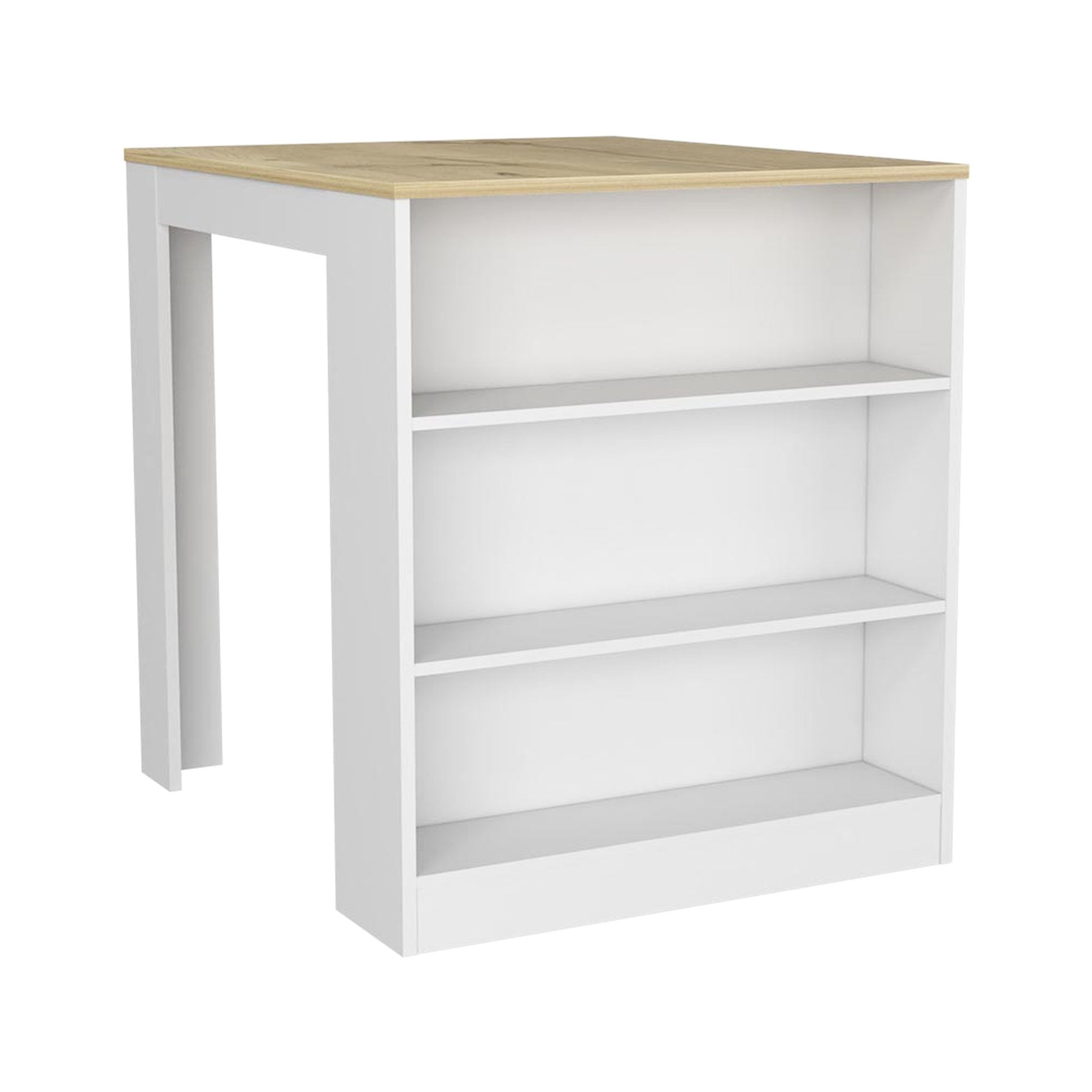 Modern Color Scheme - Storage and Decor Display - Kitchen Counter Table ...