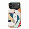 thumbnail image 1 of Modern Colorful Abstract Line Art Graphic Design Case for iPhone 17 to 11 Pro Max, 1 of 2