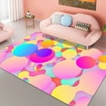 thumbnail image 1 of Modern Colorful Geometry Carpet Bedroom Decoration Sofa Bedside Carpets Living Room Area Rug Lounge Checkroom Non-slip Floor Mat, 1 of 5
