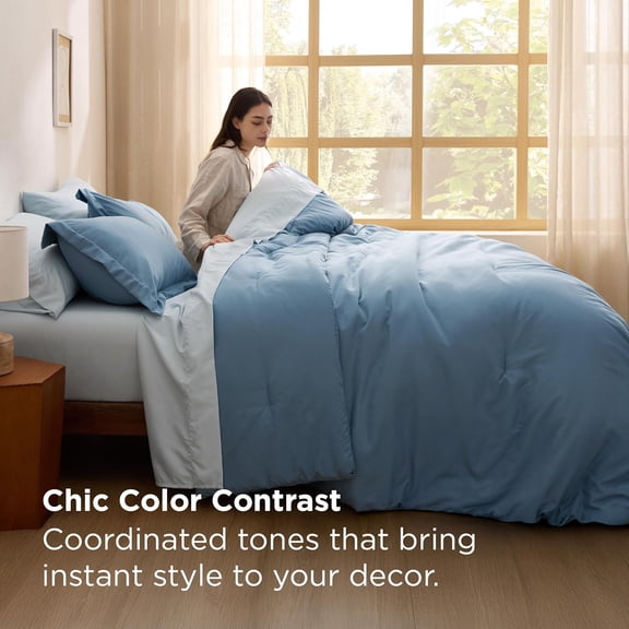 Modern Comforter Set - Queen Size