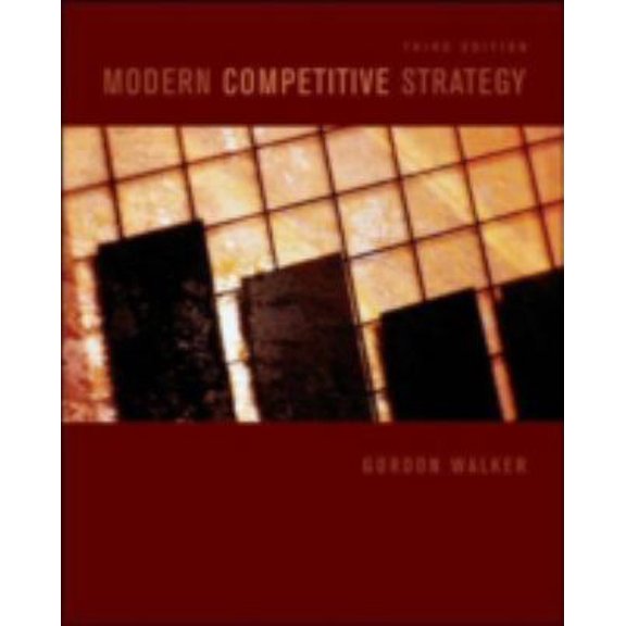 Pre-Owned Modern Competitive Strategy (Paperback) 0073381381 9780073381381