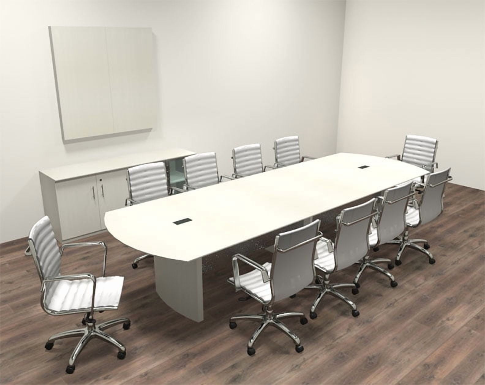 Modern Contemporary 12' Feet Conference Table, #MT-MED-C15 - Walmart.com