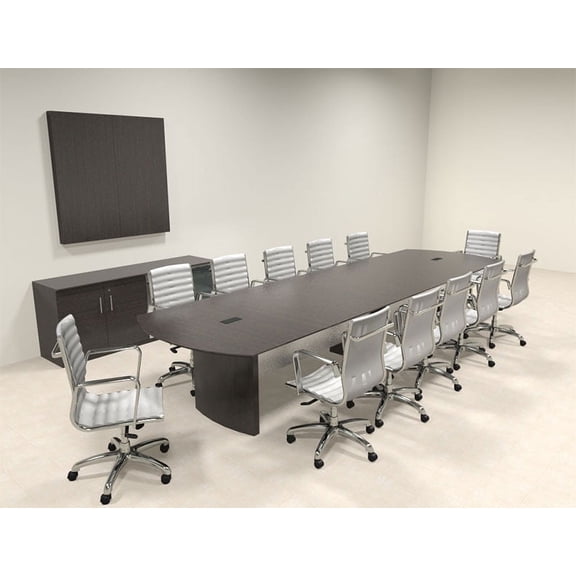 Modern Contemporary 14' Feet Conference Table, #MT-MED-C18