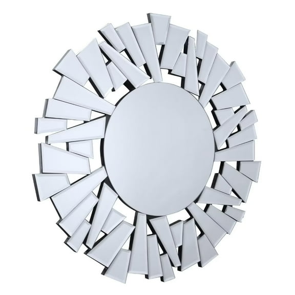 Modern & Contemporary Beveled Accent Wall Mirror