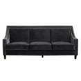 thumbnail image 1 of Modern Contemporary Kameron Sofa, Black - 36.6 x 32.3 x 85 in., 1 of 1