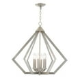 thumbnail image 1 of Modern Contemporary Six Light Chandelier-Brushed Nickel Finish Bailey Street Home 218-Bel-2513150, 1 of 1